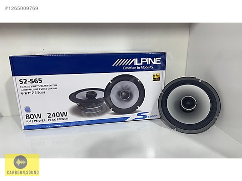Alpine S-Serisi S2-S65 S-Serisi 16,5cm (6,5 - 1265009769