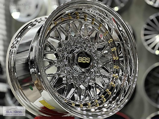 BBS RS II 2 KROM 9X16 10X16 4X100 4X108 BMW E30 HONDA TOFAŞ JANT