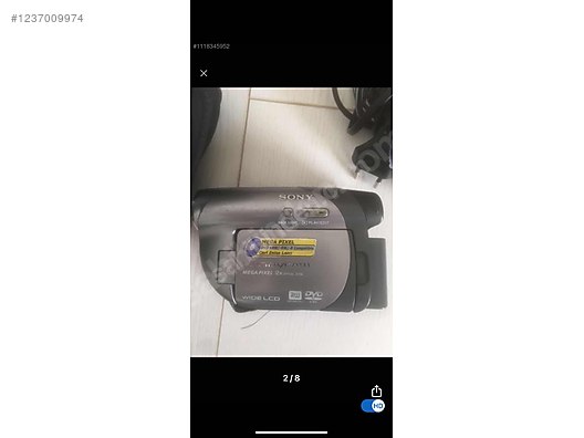 İkinci El ve Sıfır Alışveriş / Fotoğraf & Kamera / Video Kamera / Dijital Kamera / SD, MS Karta Kayıt