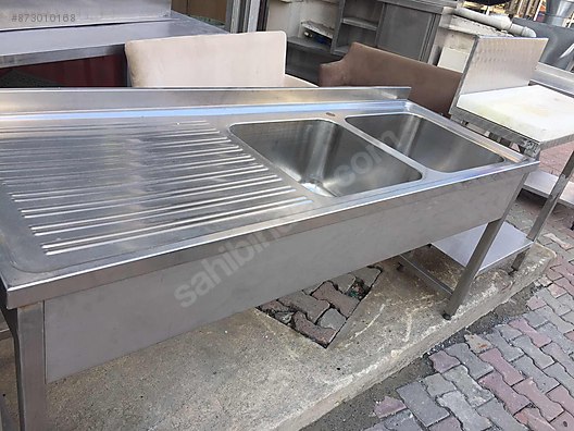 190x70x85 Cm Kaliteli Ikinci El Tertemiz Ciftli Evye Eviye Endustri Ekipmanlari Sahibinden Com Da 873010168