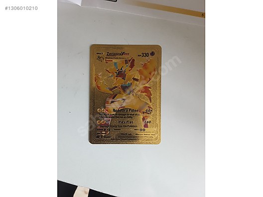 Game Cards / Zeraora VMAX Gold Foil Card Fan Art Display Card SWSH264 NM/M on sahibinden.com - 1306010210 Game Cards / Zeraora VMAX Gold Foil Card Fan Art Display Card SWSH264 NM/M on sahibinden.com - 1306010210