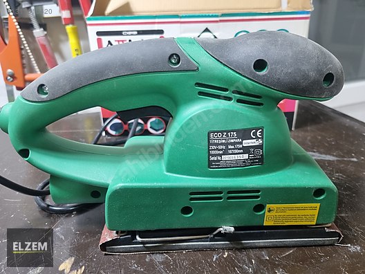 Titreşimli Zımpara Makinesi | Atlas ECO Z175 175W | Sıfır - İkinci