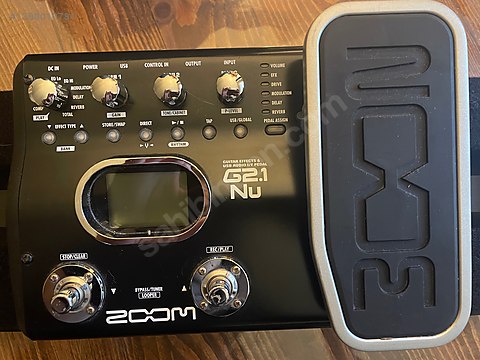 ZOOM G2.1Nu ELEKTRO GİTAR PROSESÖRÜ + Nux STB-4 Pedalboard - Efekt