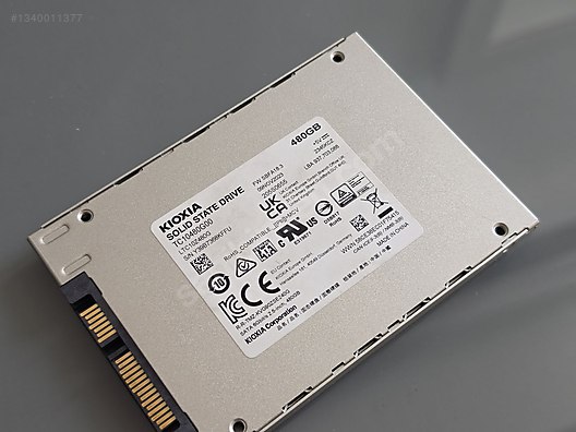 KIOXIA EXCERIA 480GB SATA SSD %95 / %100 sahibinden.comda - 1340011377