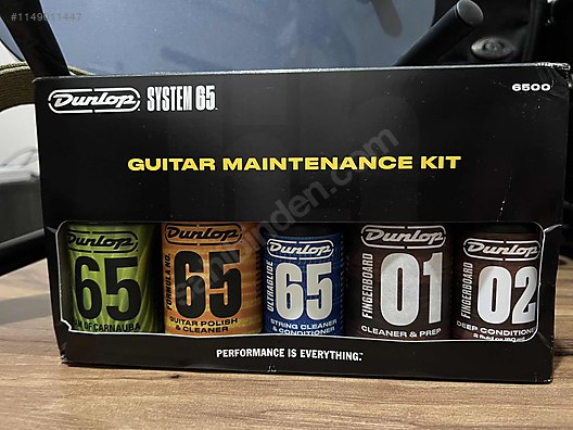  Jim Dunlop System 65 Guitar Maintenance Kit : Musical