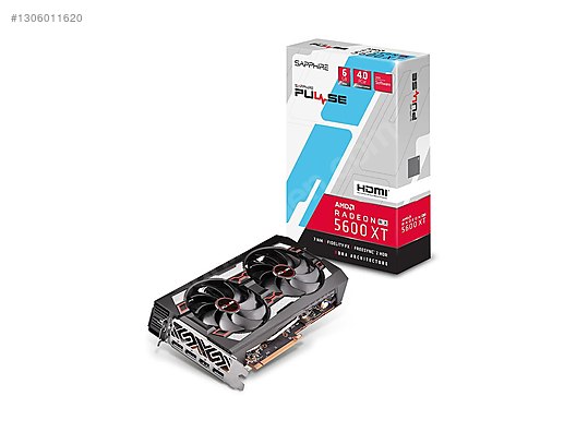 SAPPHIRE PULSE RX 5600 XT 6G BE（分解歴なし） SAPPHIRE RADEON RX 5600 XT PULSE GDDR6 6GB 192Bit DX12 AMD Ekran