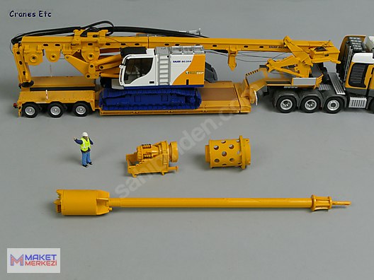 Conrad Diecast Model 1/50 Liebherr Rok İş Makinesi - 1285011687