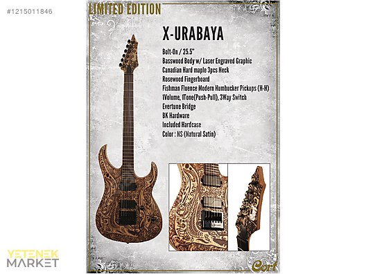 İkinci El ve Sıfır Alışveriş / Müzik / Müzik Aletleri / Telli Çalgılar / Gitar / Elektro