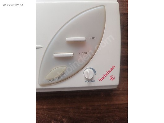 Netelsan sesli diafon ses ayarlı - Diyafon & Zil ve Yapı Malzemeleri sahibinden.com'da