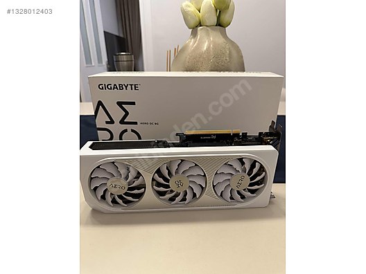 GIGABYTE GeForce RTX 4060 Ti AERO OC 8GB Beyaz. sahibinden.comda