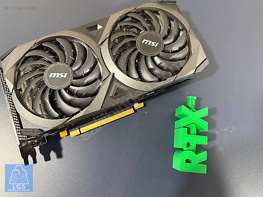 k*o様 RTX 3060 VENTUS 2X OC 12GB ジャンク MSI RTX 3060 Ventus 2X 12G OC 192 Bit GDDR6 12 GB Ekran Kartı