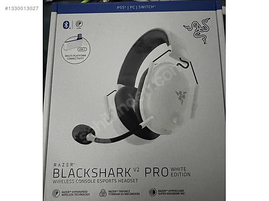 RAZER BLACKSHARK V2 PRO WHITE EDITION sahibinden.comda - 1330013027