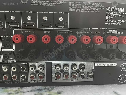 Yamaha / YAMAHA RX-V767 AV RECEIVER on sahibinden.com - 1320013244