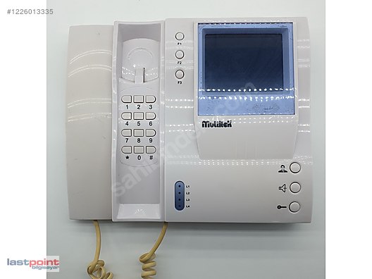 Multitek CM- 02NLRM2 - C Renkli Görüntülü Diafon - Diyafon & Zil ve Yapı Malzemeleri sahibinden.com'da