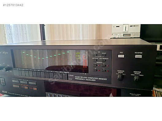 İkinci El ve Sıfır Alışveriş / Ev Elektroniği / Ev Müzik Sistemleri / Ekolayzer