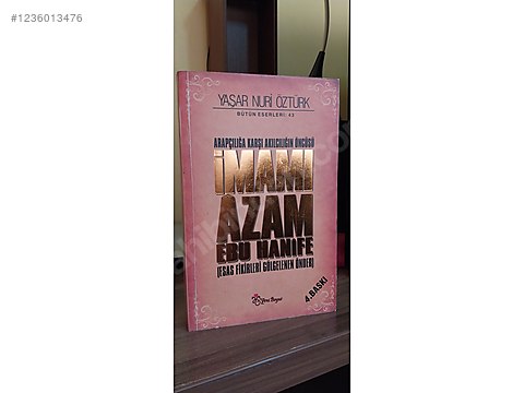 YAŞAR NURİ ÖZTÜRK - İMAMI AZAM sahibinden.comda - 1236013476