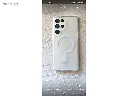 256 GB Beyaz Samsung Galaxy S22 Ultra Cep Telefonu - 1321013521