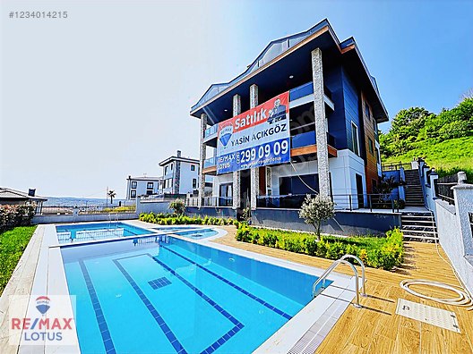 TRİPLEX 560m² İKİZ VİLLA HAVUZLU ŞİLE ÇAVUŞ MAH SATILIK