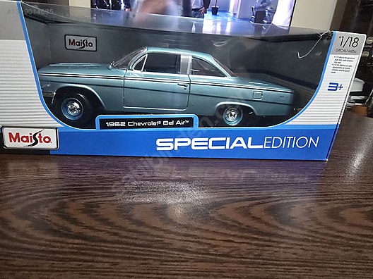 MAİSTO SPECİAL EDİTION 1:18 1962 CHEVROLET BEL AİR on sahibinden