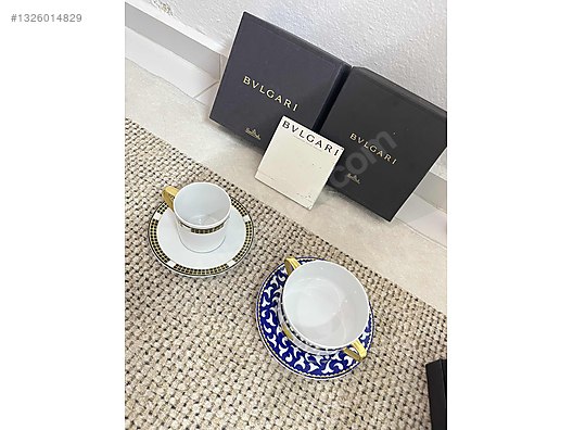 Bvlgari x Rosenthal Orijinal Porselen Fincan TakımıSertifikalı on