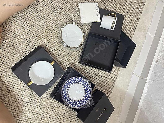 Bvlgari x Rosenthal Orijinal Porselen Fincan TakımıSertifikalı on