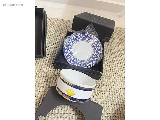 Bvlgari x Rosenthal Orijinal Porselen Fincan TakımıSertifikalı on