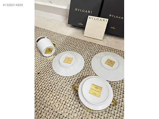 Bvlgari x Rosenthal Orijinal Porselen Fincan TakımıSertifikalı on