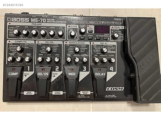 BOSS ME-70 Gitar Efekt Prosesörü - Prosesör ve Diğer Enstrüman Yan