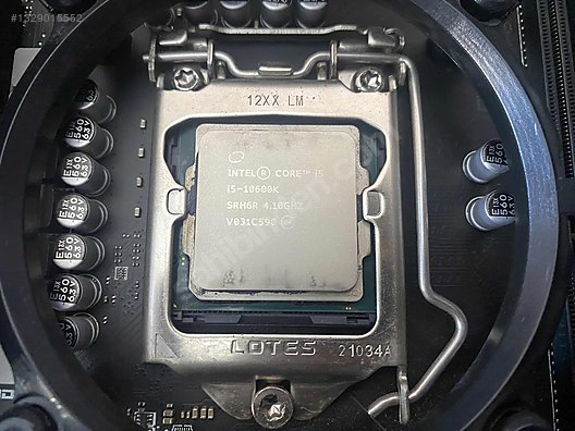 İ5 10600K + MSİ Z490 GAMİNG PLUS on sahibinden.com - 1329015552
