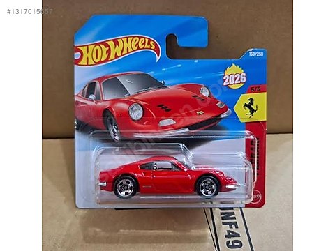 Hot Wheels Diecast Model 1:64 Ferrari Araba - 1317015657