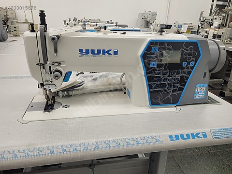 Yuki 303S8 Çift Papuç 10mm Otomatik Deri Döşeme Dikiş Makinası on