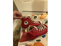 Kırmızı orijinal converse 44,5