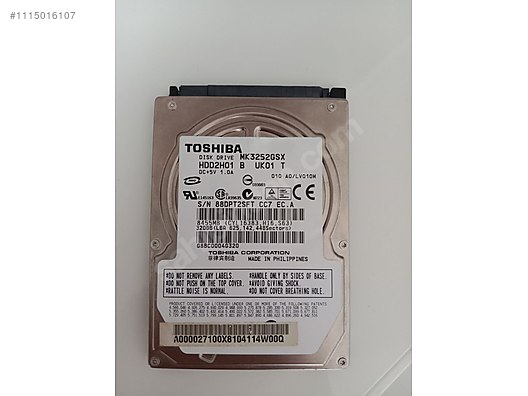 Toshiba harddisk 320 GB at sahibinden.com - 1115016107