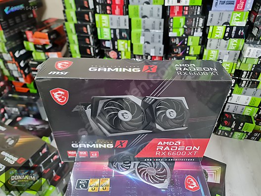 SIFIR-MSI GAMING X RX 6600 XT sahibinden.comda - 1305016435