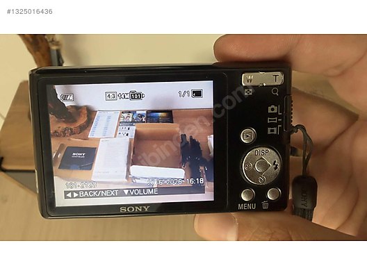 Sony Cyber-shot DSC-W610 (Kutulu & Full Aksesuarlı) on sahibinden