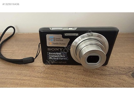 Sony Cyber-shot DSC-W610 (Kutulu & Full Aksesuarlı) sahibinden