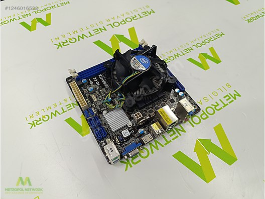 ASRock H61MV Mini ITX Anakart i3-3220 + Stok Fan Adetli Mevcut - Anakart ve Tüm Masaüstü Bilgisayar Parçaları sahibinden.com'da