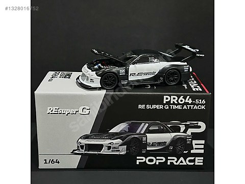 Pop Race Diecast Model 1:64 Mazda Araba - 1328016752