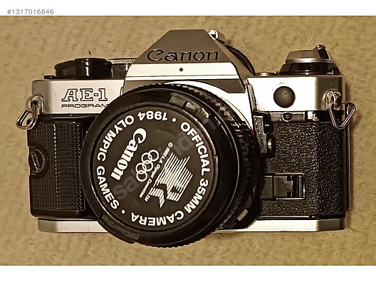 35mm Filmli SLR / Canon / Canon AE-1 Program Analog, Flaş hediye