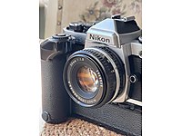 Nikon FE2 Analog ve 50mm 1.8 lens
