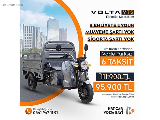 Volta vt5 pikap kasalı kampanyalı fiyat karta 6 taksit #1259016908