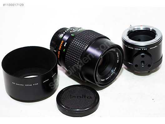 minolta mc macro rokkor 100mm f3 5