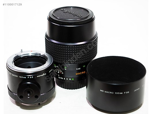 minolta mc macro rokkor 100mm f3 5