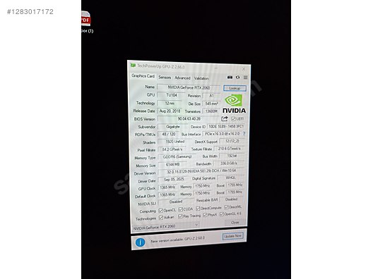 Sahibinden Ekran Kartı