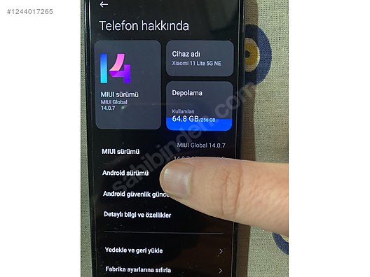 İkinci El ve Sıfır Alışveriş / Cep Telefonu & Aksesuar / Cep Telefonu / Xiaomi / Mi 11 Lite 5G NE