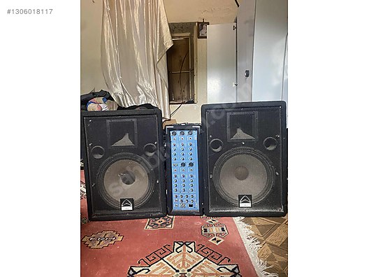 Wharfedale Pro PM-600 Amfili Mikser + 2 Adet Pasif Hoparlör Set