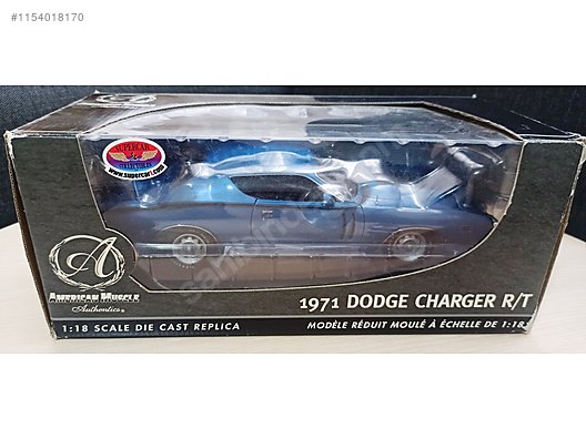 1 18 ERTL Authentics 1971 Dodge Charger R T at sahibinden