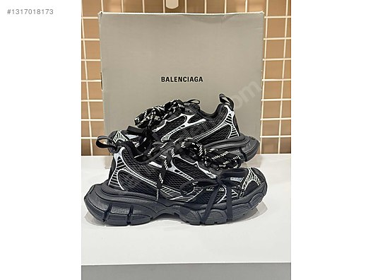 balenciaga 3xl サイズ41 Balenciaga 3XL Men Black Sneaker BRANDROOM 40 / 45 - Erkek Günlük