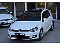 Boyasız 2014 Vw Golf Hıghlıne Dsg Otomatik+Camtavan+İçi Gri #1279018215