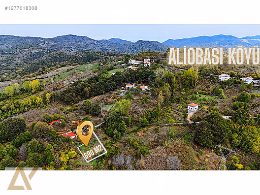 ALİOBASI KÖYÜ'NDE 690M2 KONUT İMARLI SATILIK ARSA #1277018308